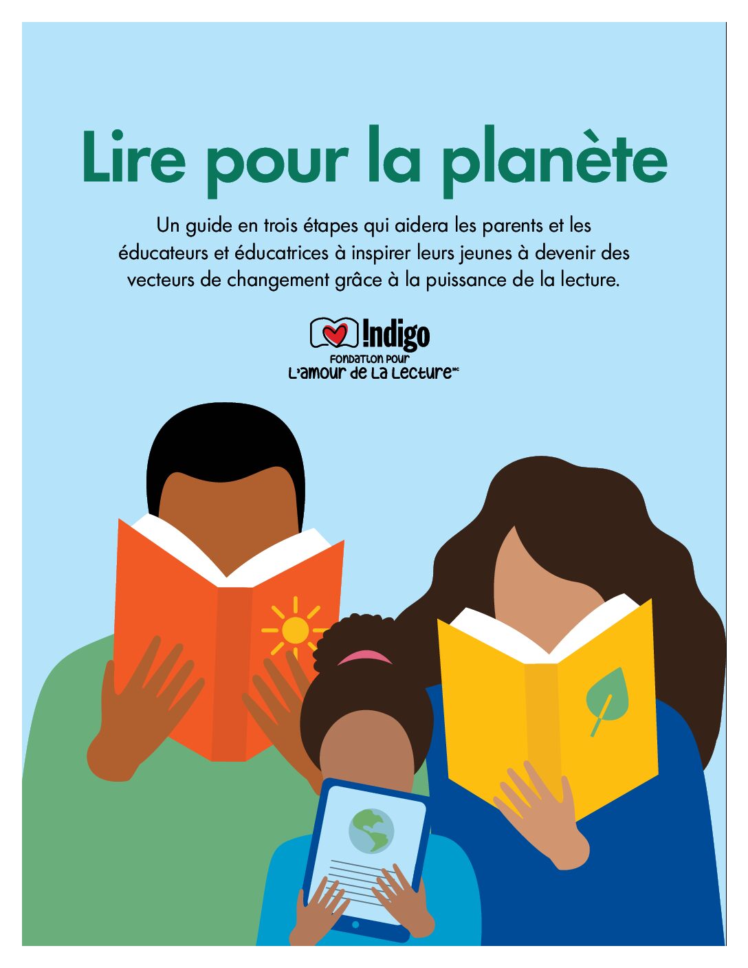 Guide familial Lire pour la planète